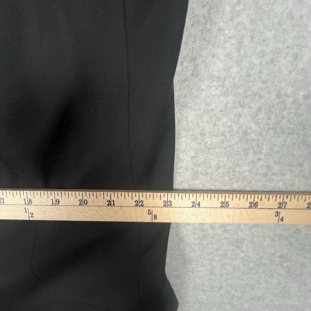 Alan Flusser Men's 3 Silver‎ Gold Metal Button Sport Coat Blazer 46L Black - Picture 9 of 10